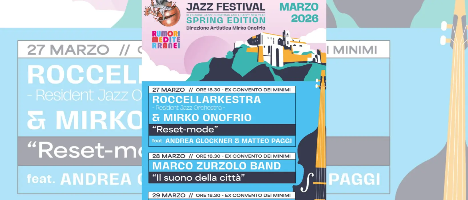 Roccella Jazz Rumori Mediterranei torna con un’edizione straordinaria di primavera: è la prima volta in 40 anni\n
