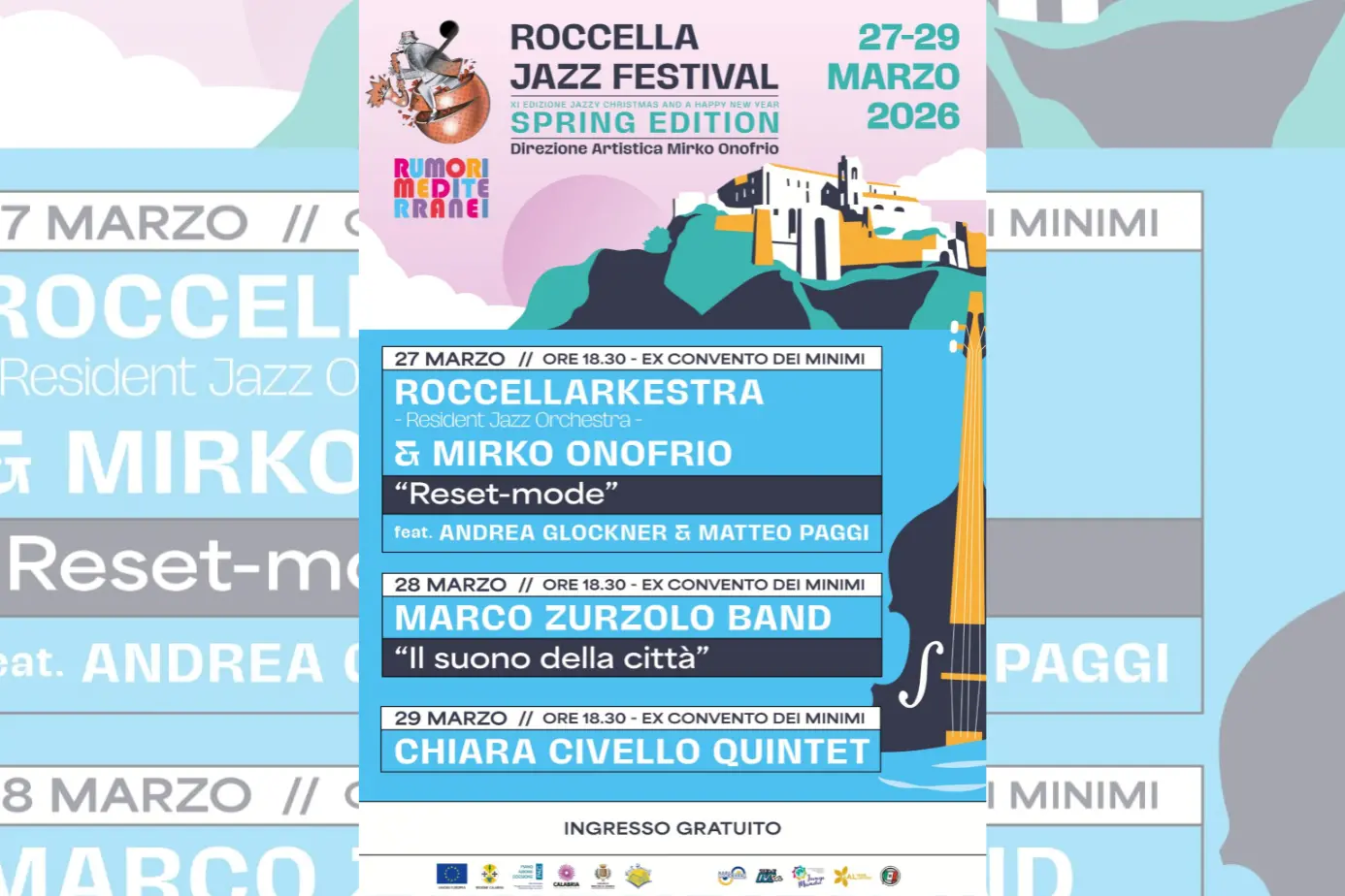 Roccella Jazz Rumori Mediterranei torna con un’edizione straordinaria di primavera: è la prima volta in 40 anni\n