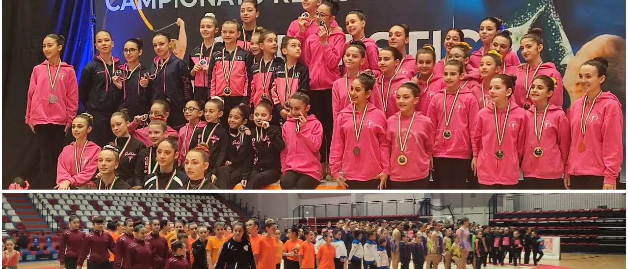 Numeri da record ai Regionali CSAIn di ginnastica ritmica: Di Tillo: «La qualità ammirata ci sprona a fare ancora meglio»\n
