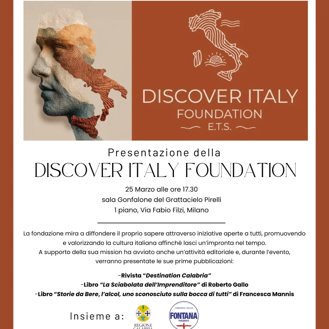 Milano, nasce “Destination Calabria”: Discover Italy Foundation punta sulla promozione internazionale del territorio\n