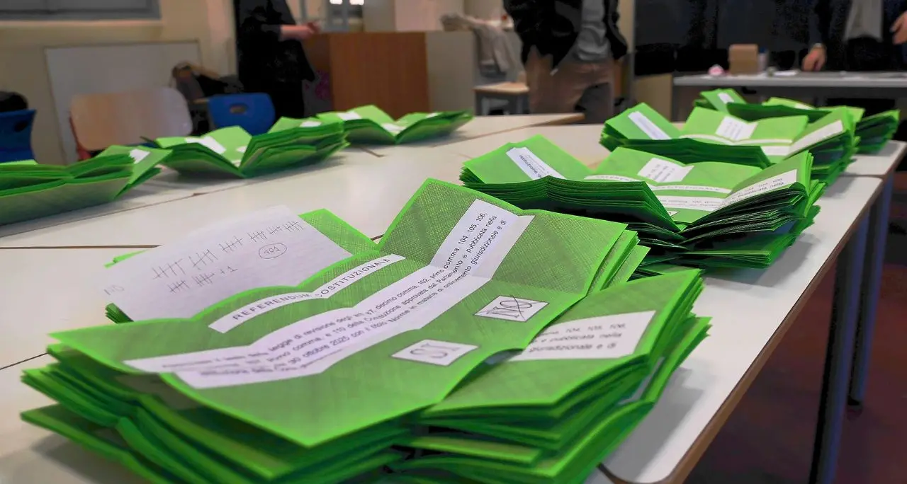 <p>Referendum Giustizia: <span style=\"color:hsl(0,75%,60%);\">vince il No</span>, sfiora il 54%. Meloni: «Rispettiamo la decisione degli italiani» – <span style=\"color:hsl(0,75%,60%);\">LIVE</span></p>