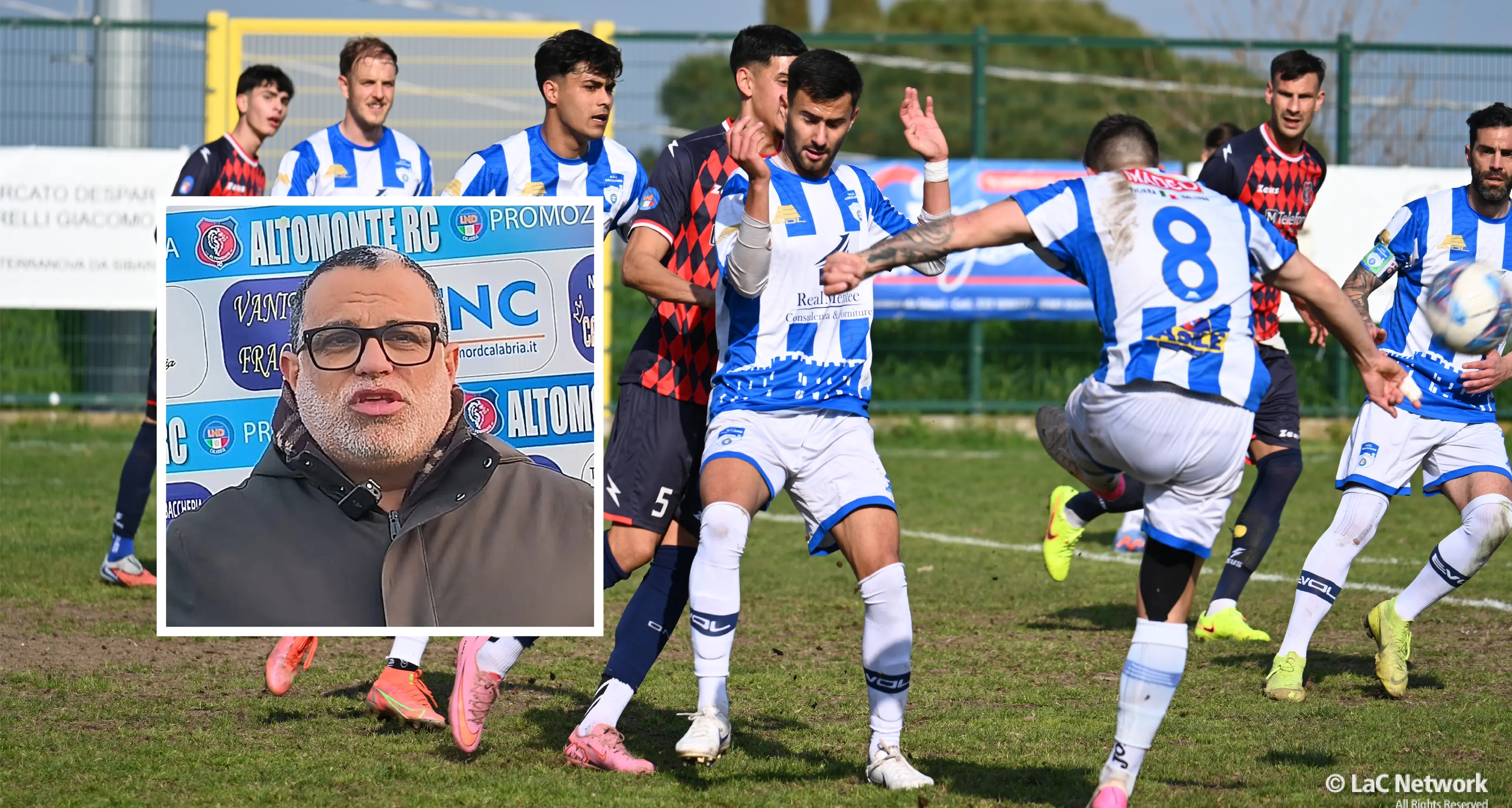Promozione A:\u00A0Corigliano, l'amarezza del presidente Olivieri: «Sconfitta che brucia, ma non molliamo la corsa playoff»\n