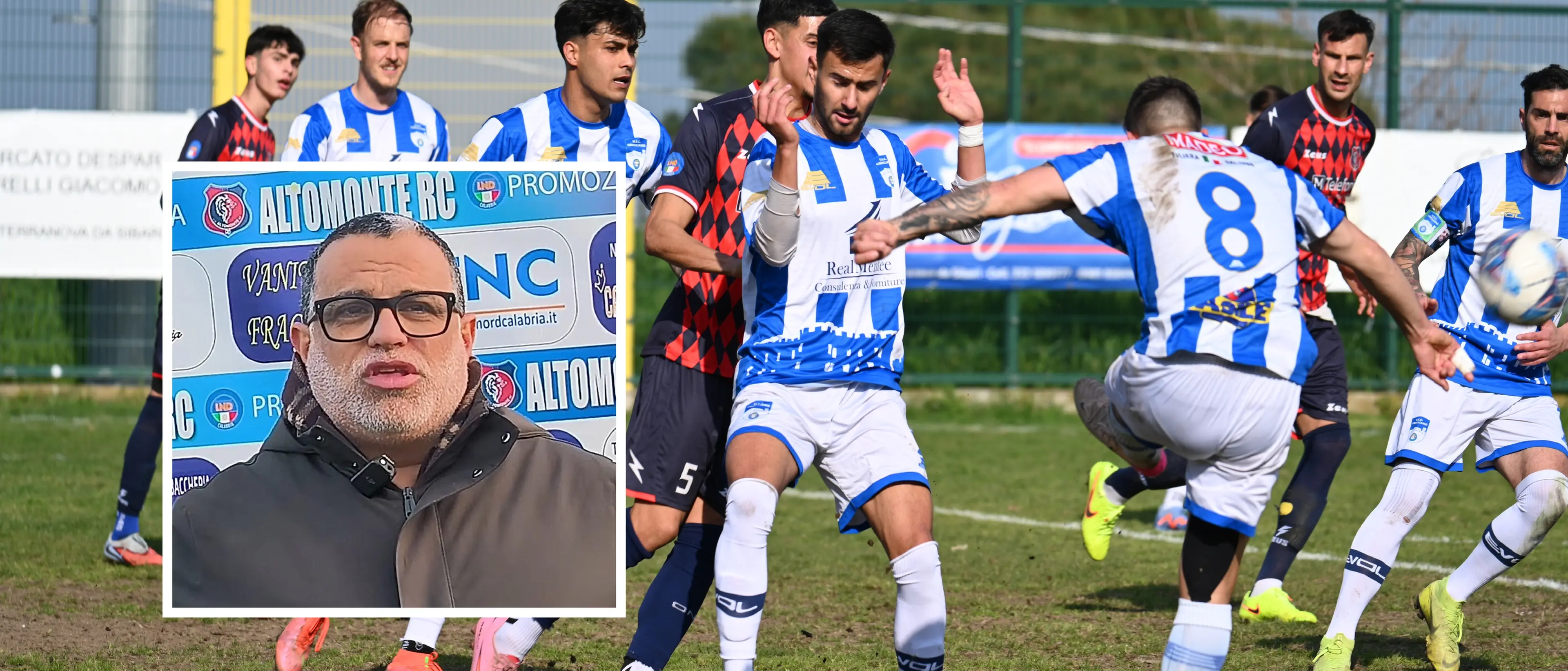 Promozione A:\u00A0Corigliano, l'amarezza del presidente Olivieri: «Sconfitta che brucia, ma non molliamo la corsa playoff»\n