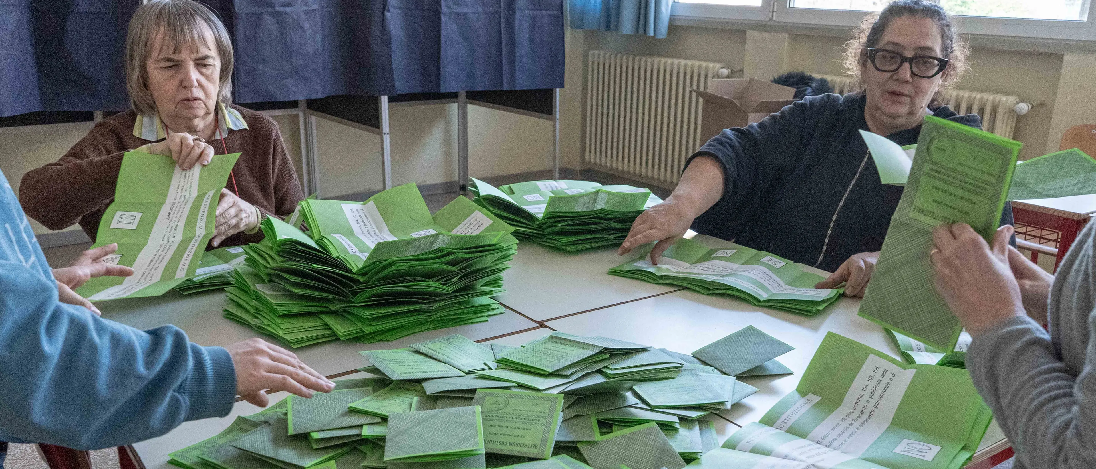 Referendum, finito lo spoglio nel Vibonese:\u00A0vince il No che raccoglie 32.290 voti (57%). Per il Sì si sono espressi\u00A024.373 elettori (43%)\n