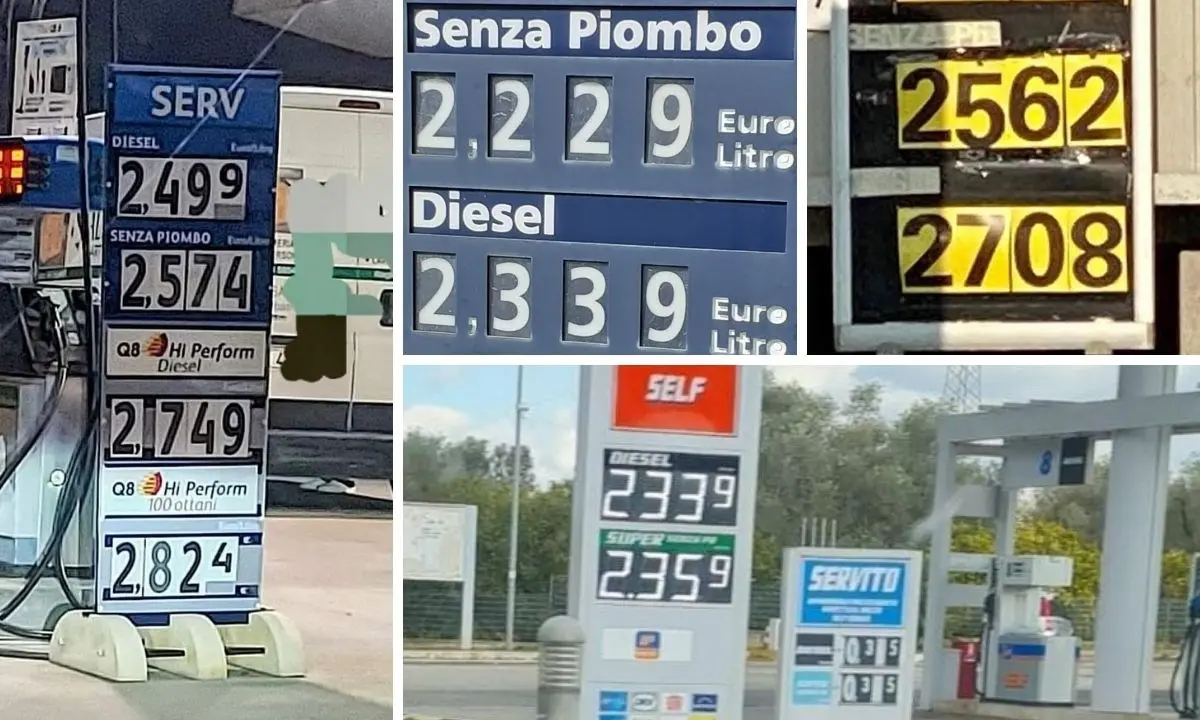 Carburanti, il prezzo del petrolio scende ma quello di diesel e benzina cresce.\u00A0Calabria oltre i 2 euro al litro\u00A0\n