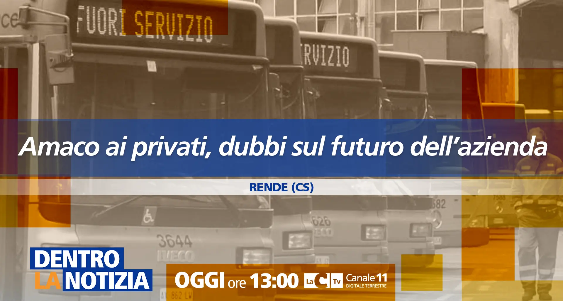 Amaco ai privati, dubbi sul futuro dell’azienda: focus a Dentro la notizia\n
