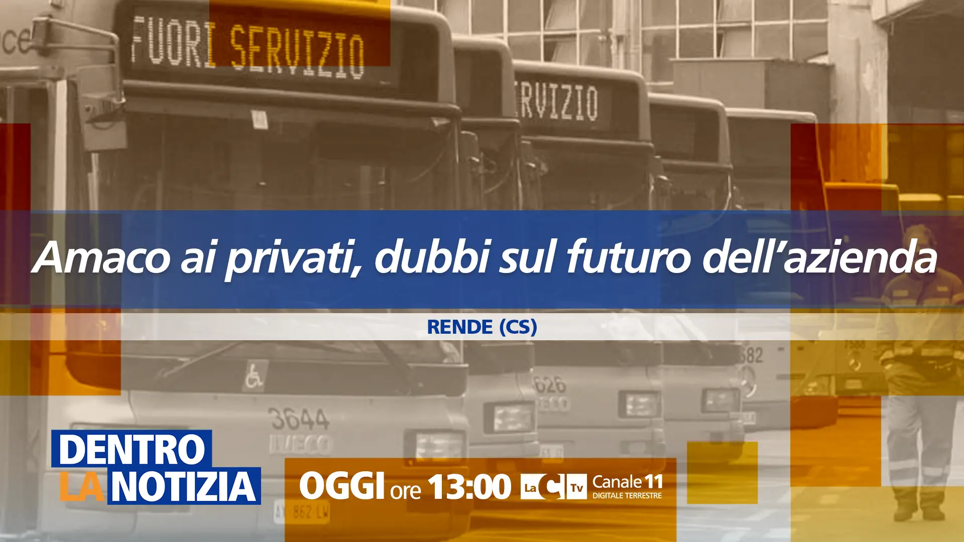Amaco ai privati, dubbi sul futuro dell’azienda: focus a Dentro la notizia\n