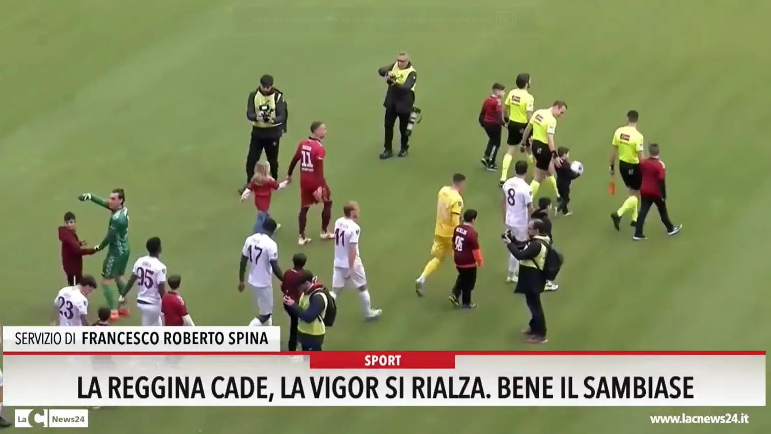 La Reggina cade, la Vigor si rialza. Bene il Sambiase