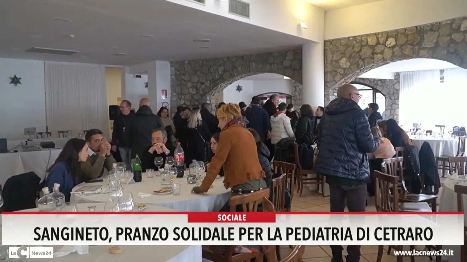 Sangineto, pranzo solidale per la pediatria di Cetraro