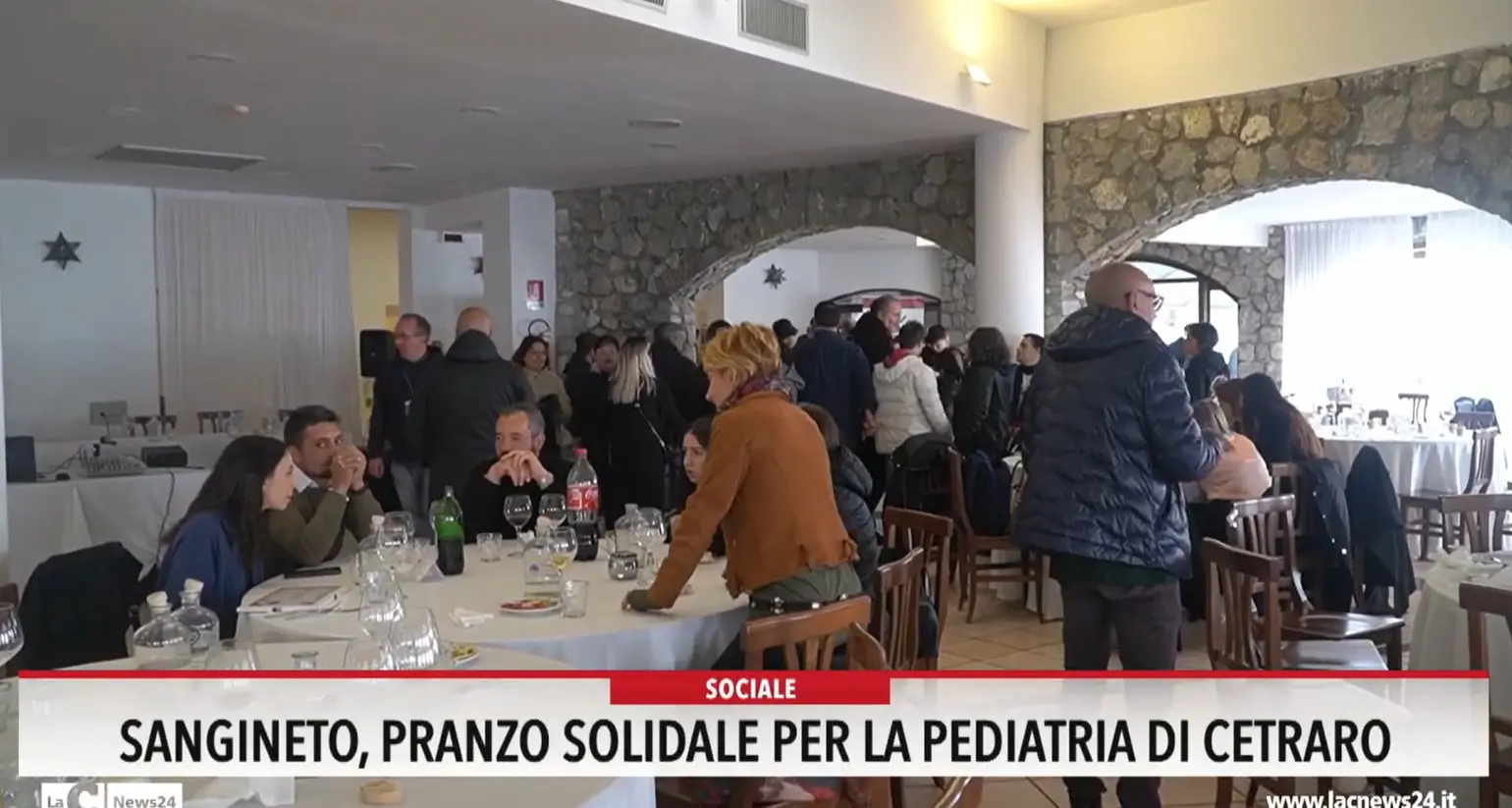 Sangineto, pranzo solidale per la pediatria di Cetraro