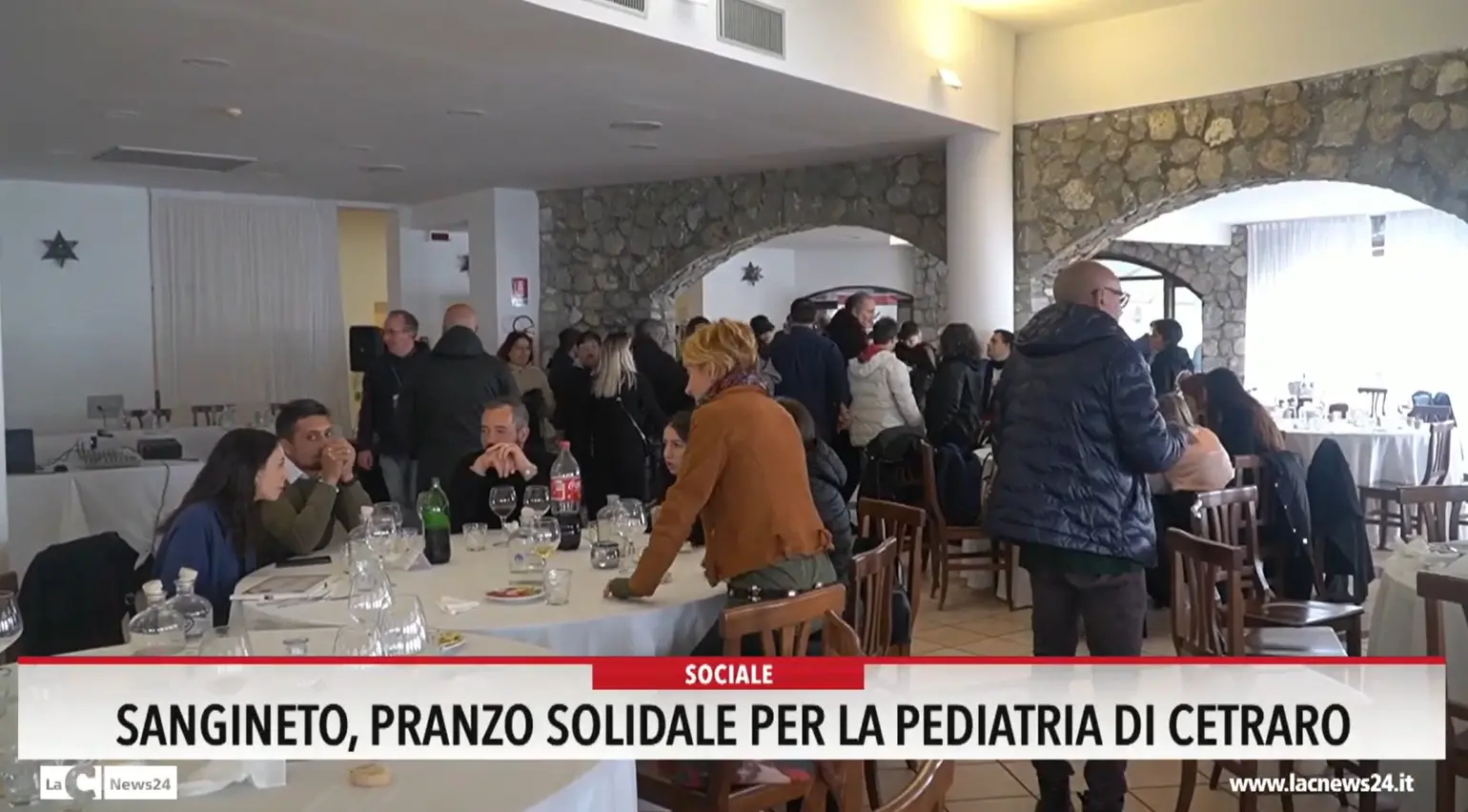 Sangineto, pranzo solidale per la pediatria di Cetraro