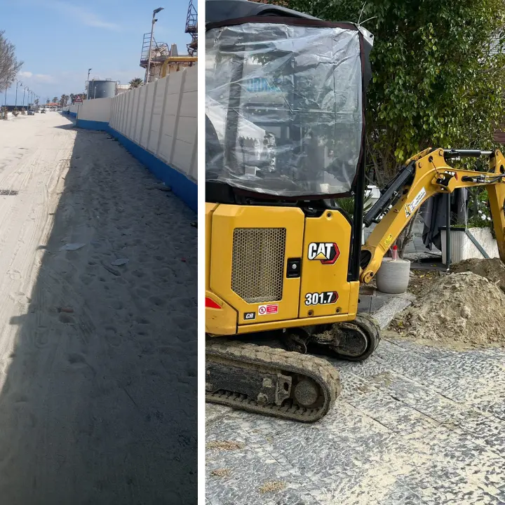 Vibo Marina, ora la sabbia\u00A0è pure nei tombini. Cuore Vibonese:\u00A0«Rischio allagamenti anche con piogge deboli»\n