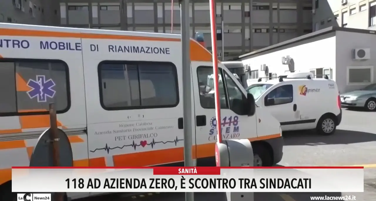 118 ad Azienda Zero, è scontro tra sindacati
