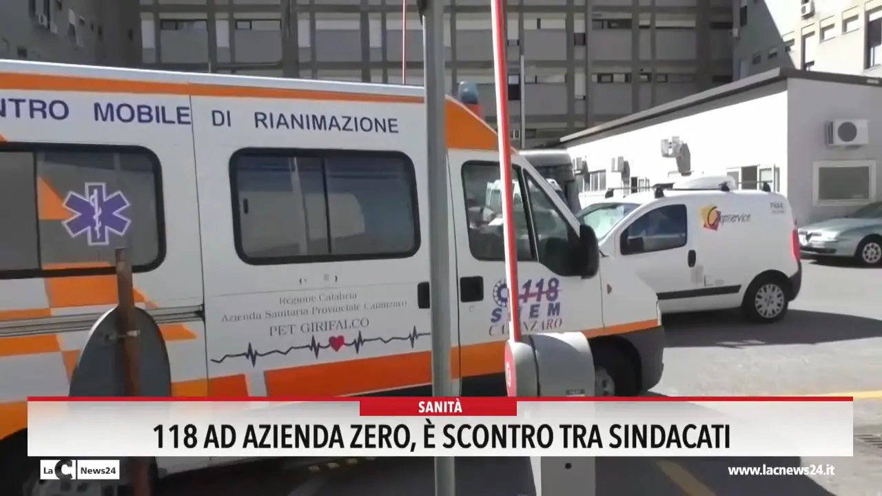 118 ad Azienda Zero, è scontro tra sindacati