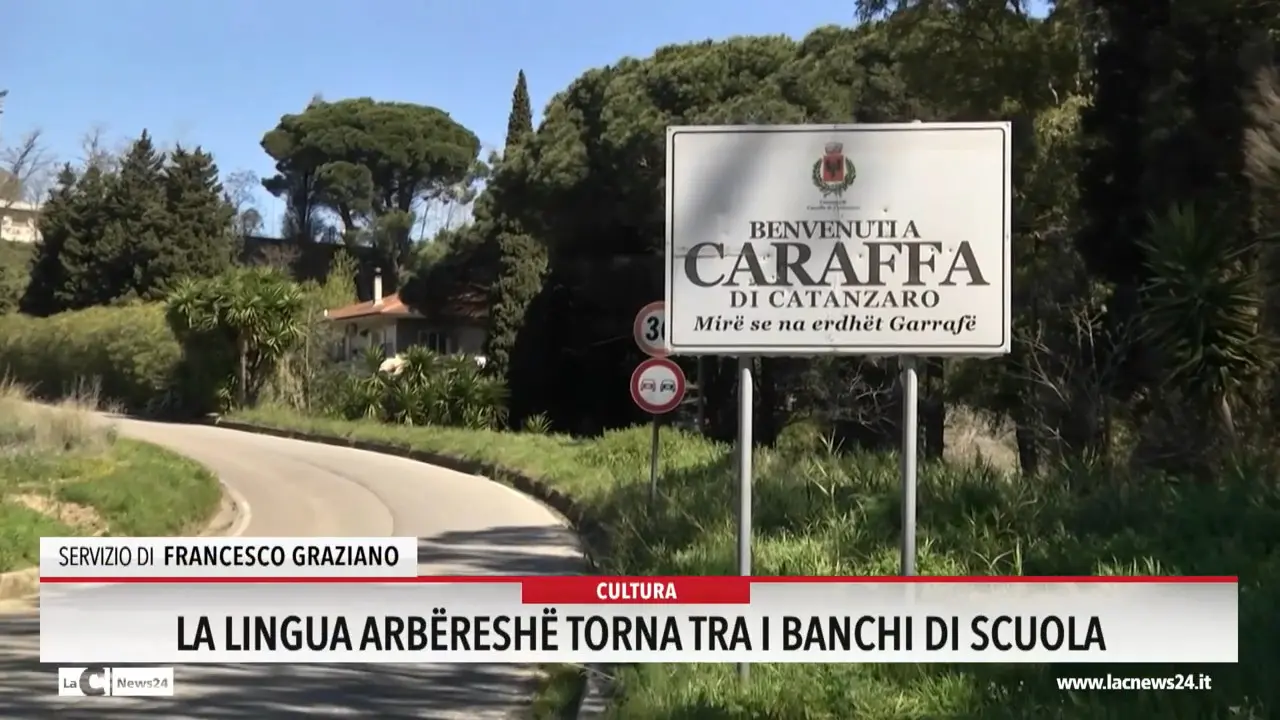 La lingua arbereshe torna tra i banchi di scuola