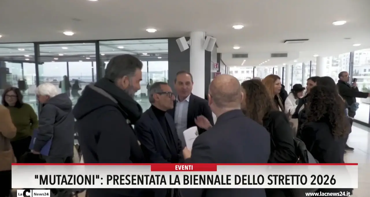 \"Mutazioni\": presentata la Biennale dello Stretto 2026