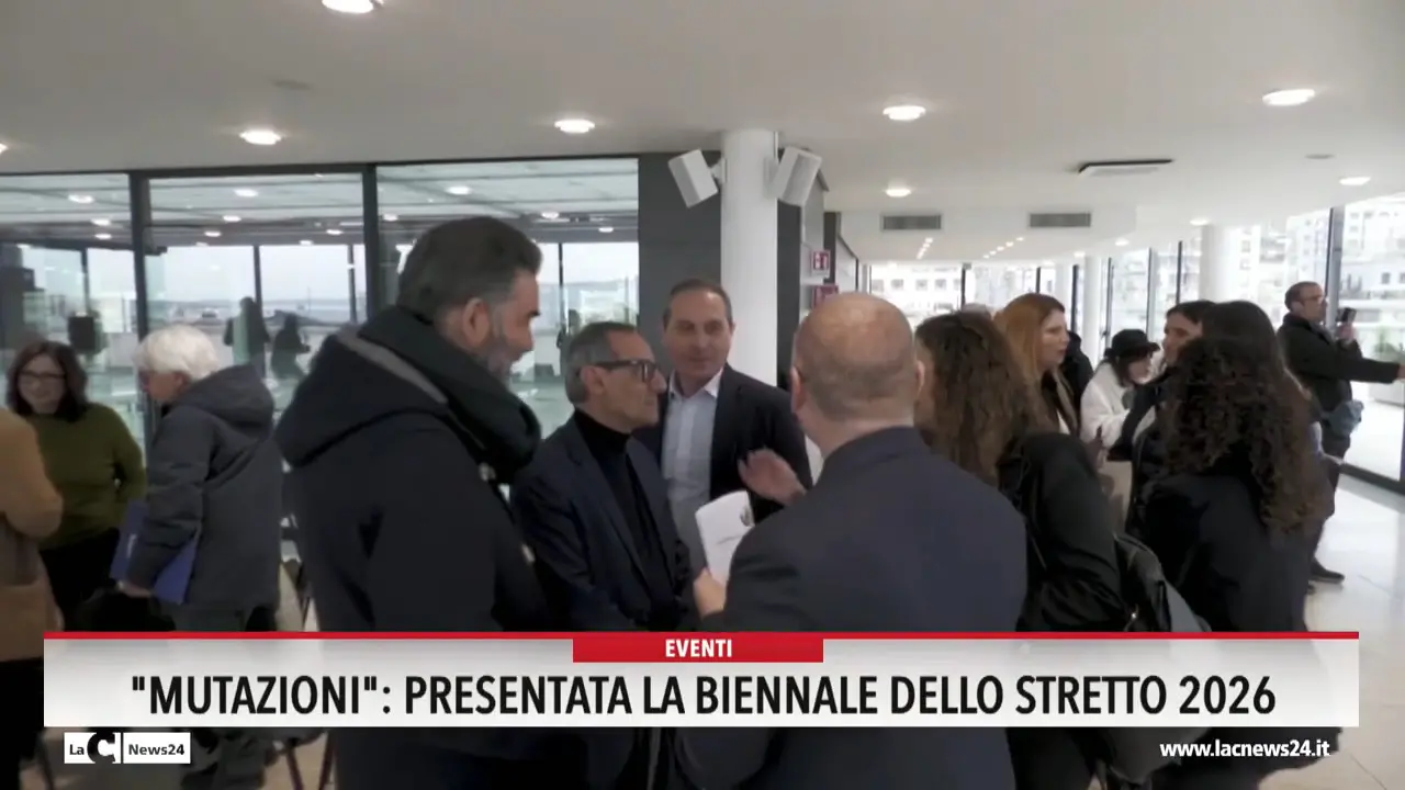 \"Mutazioni\": presentata la Biennale dello Stretto 2026