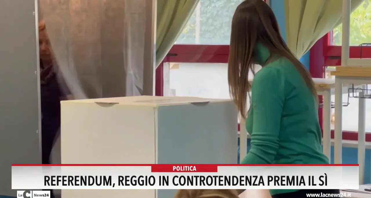 Referendum, Reggio in controtendenza premia il Sì
