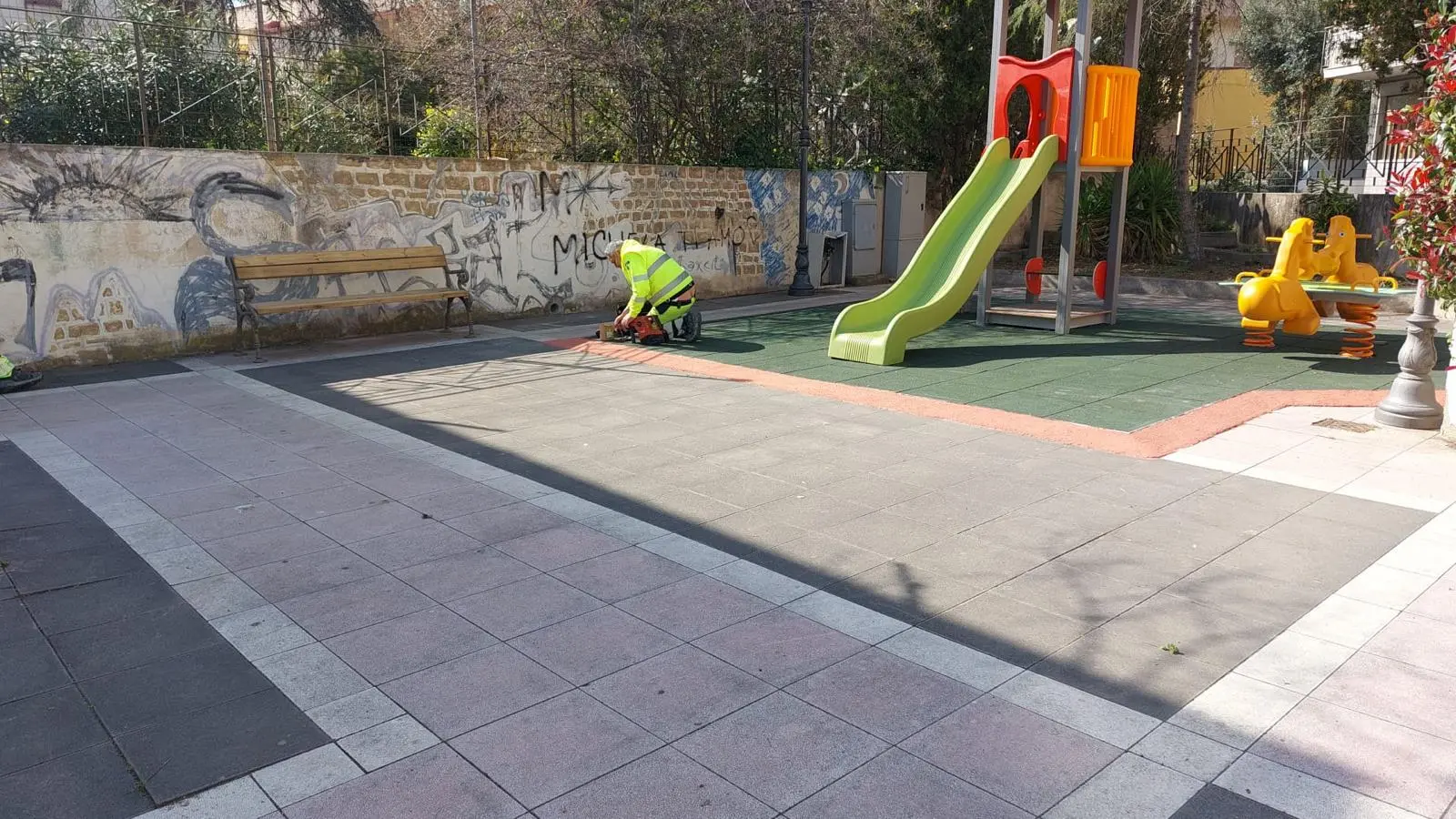 Merenda: «Anche il quartiere di San Sperato ha finalmente il suo parco giochi»\n