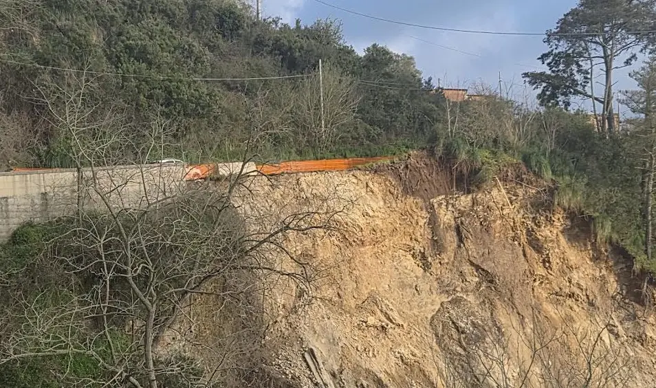 Reggio, frana ad Acquamurata, Vizzari: «Subito un cronoprogramma per ripristinare la viabilità»\n