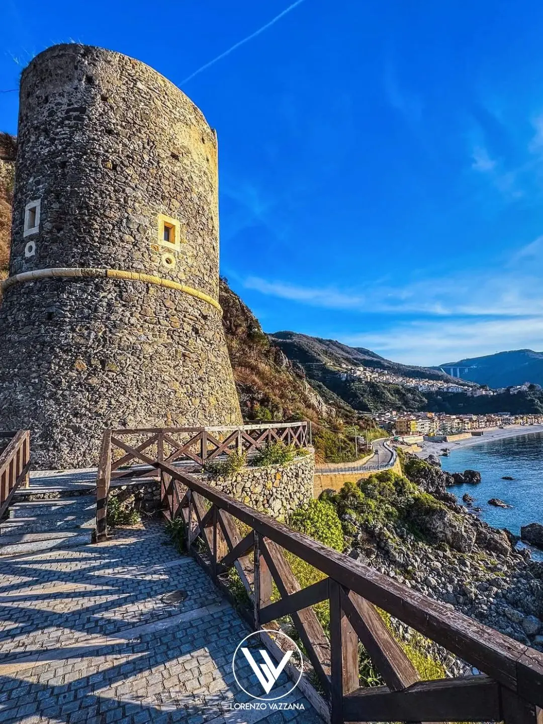 Luce d’amore sul mare di Bagnara\n