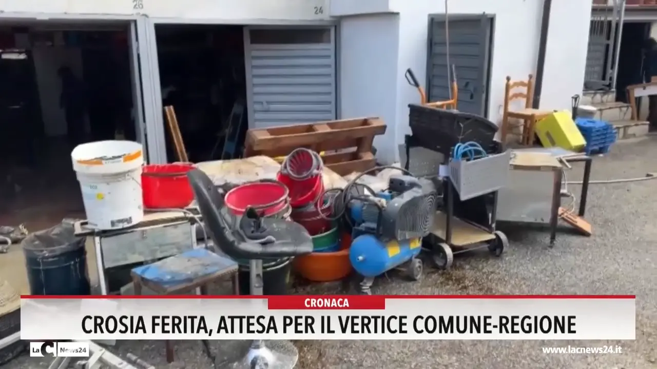 Crosia ferita, attesa per il vertice Comune-Regione