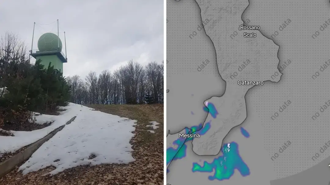 Radar meteo spenti mentre la\u00A0Calabria aspetta il nuovo ciclone artico: territorio esposto a nubifragi e alluvioni\u00A0\n