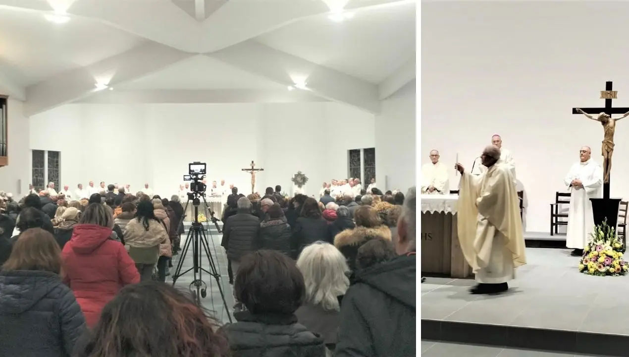 Vibo, oltre mille fedeli per la cerimonia di consacrazione della nuova chiesa della Sacra famiglia\n