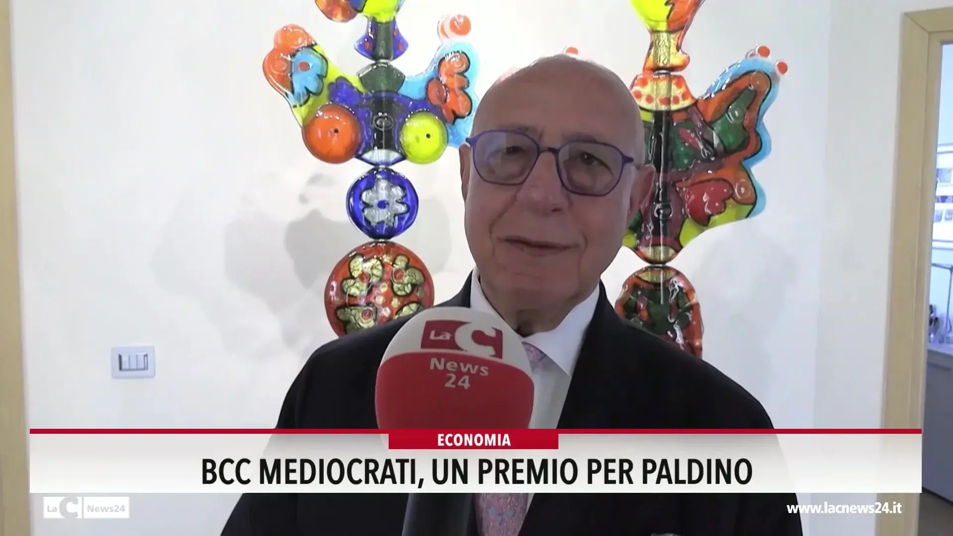 BCC Mediocrati, un premio per Paldino