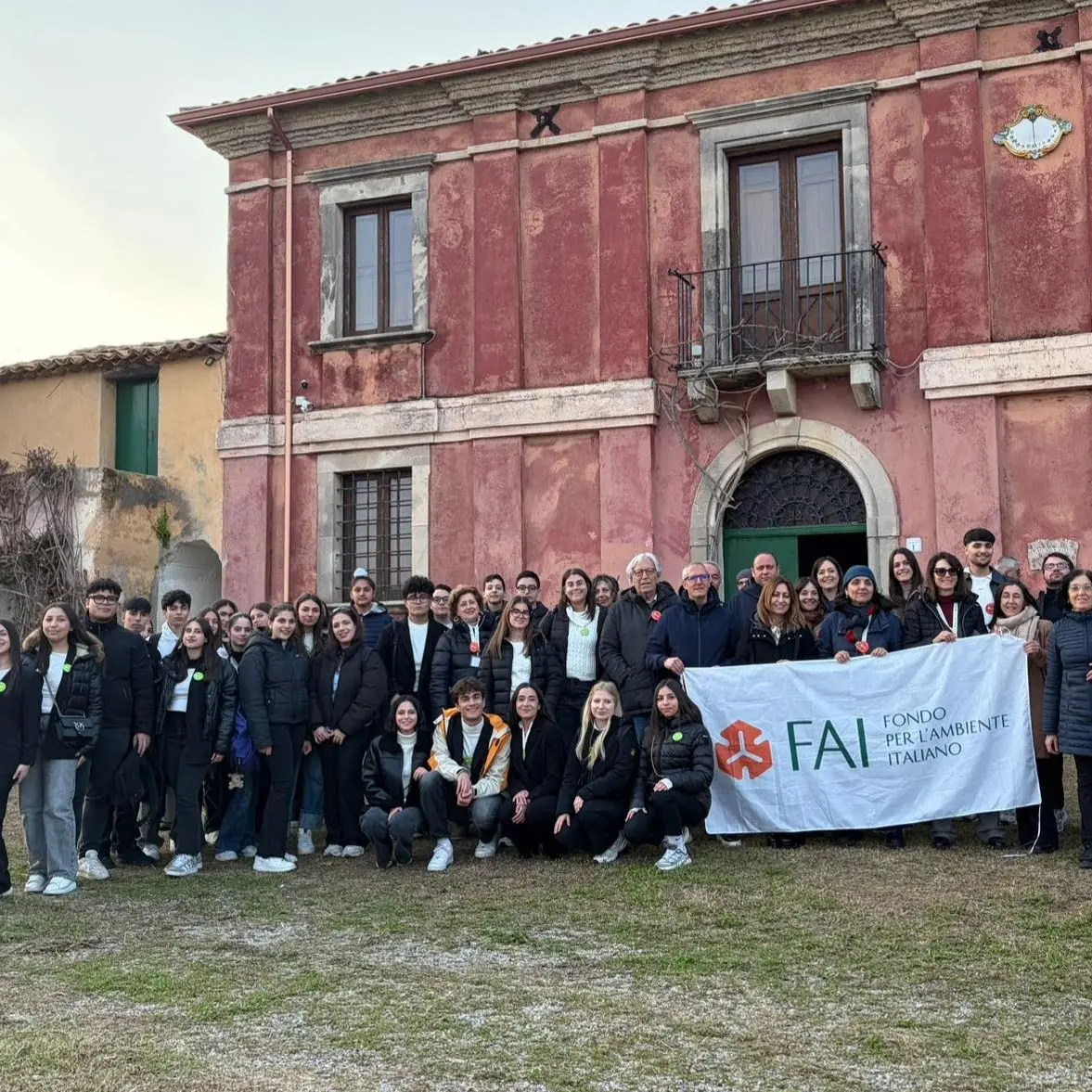 Gli studenti del polo liceale di Locri alle giornate Fai di Primavera\n