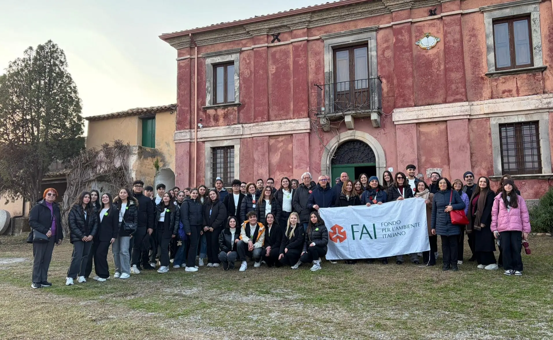 Gli studenti del polo liceale di Locri alle giornate Fai di Primavera\n