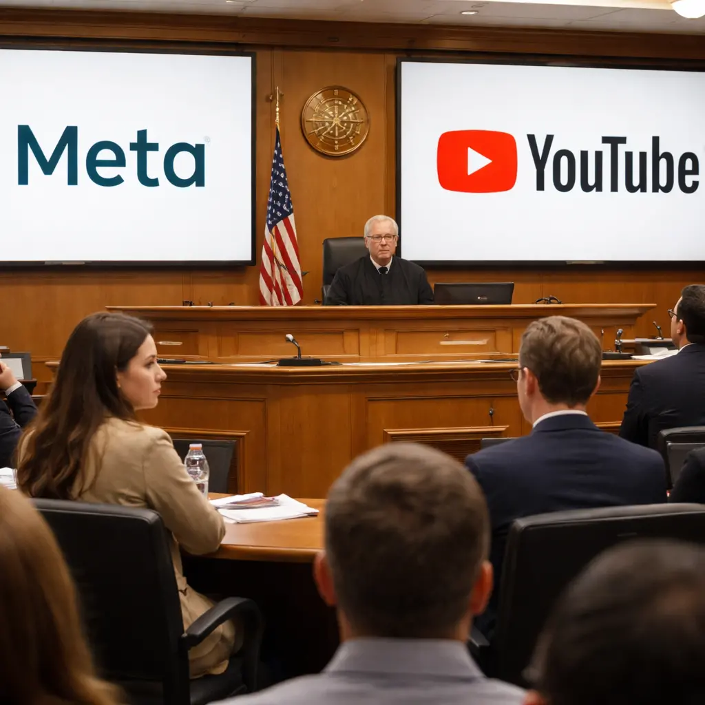 Sentenza storica negli USA:\u00A0Meta e YouTube condannati\u00A0perché creano dipendenza\n