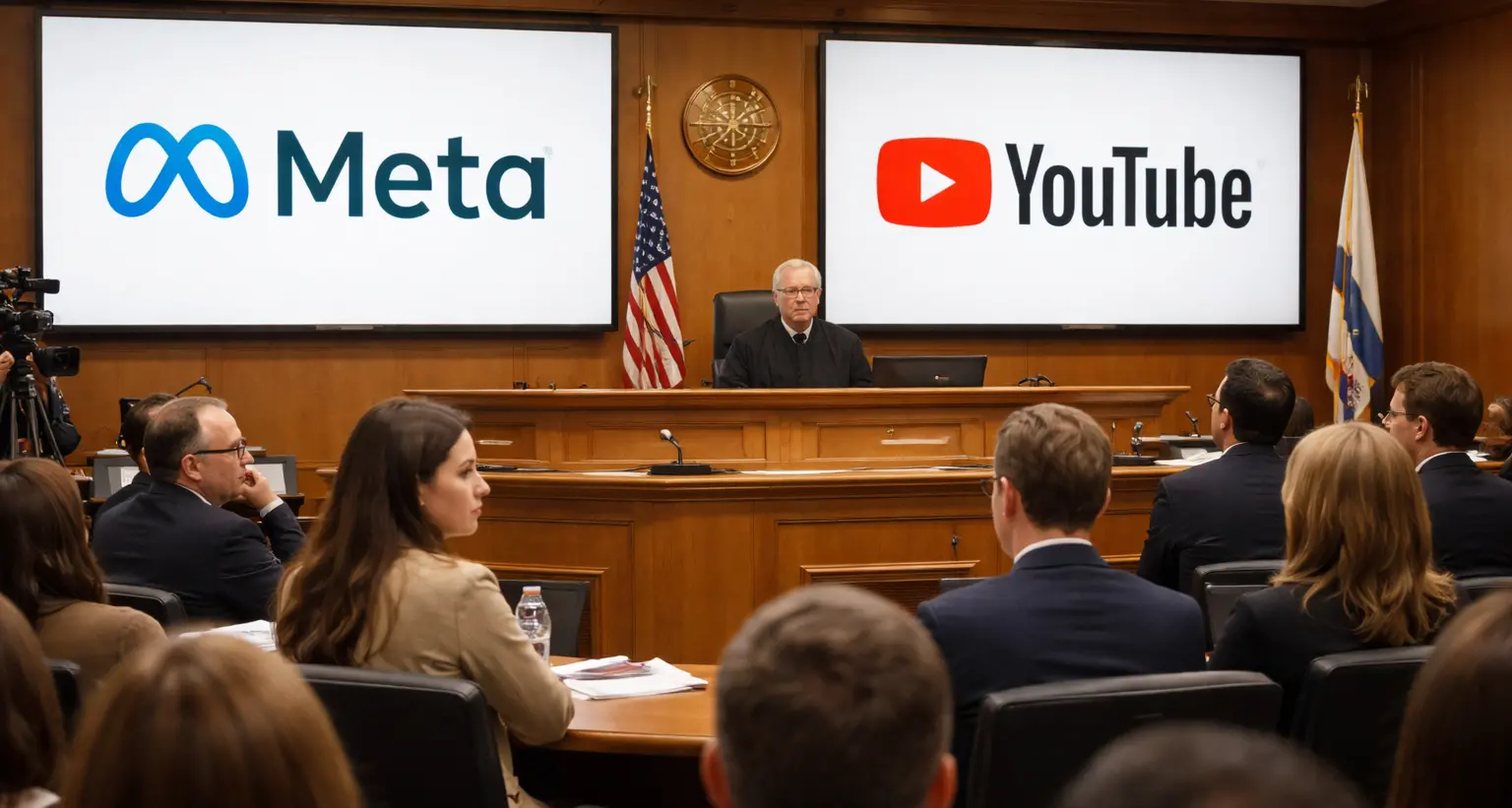 Sentenza storica negli USA:\u00A0Meta e YouTube condannati\u00A0perché creano dipendenza\n