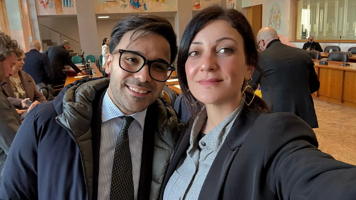 Giuseppe Ciacco e Veronica Buffone