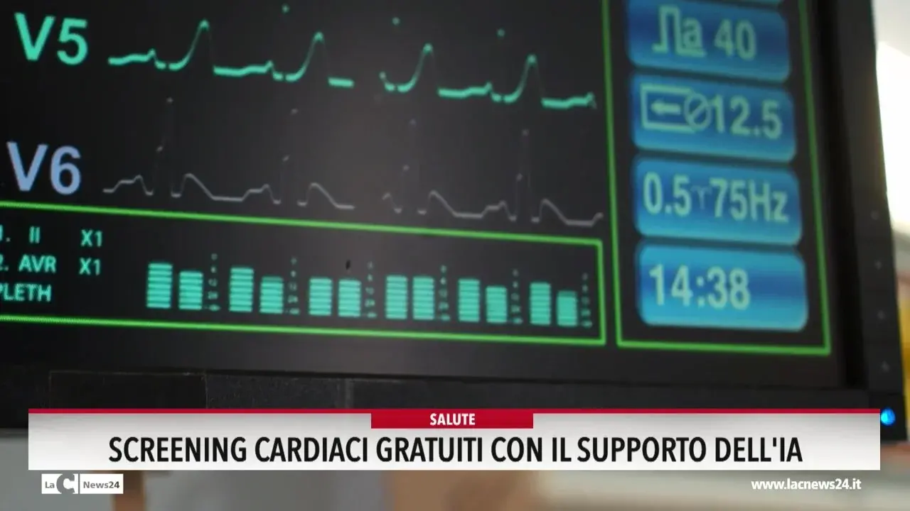 Screening cardiaci gratuiti con il supporto dell'IA