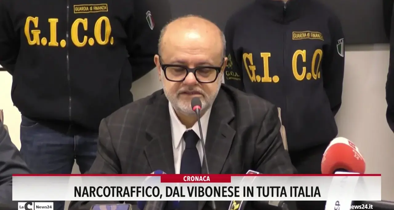 Narcotraffico dal vibonese in tutta I'ltalia