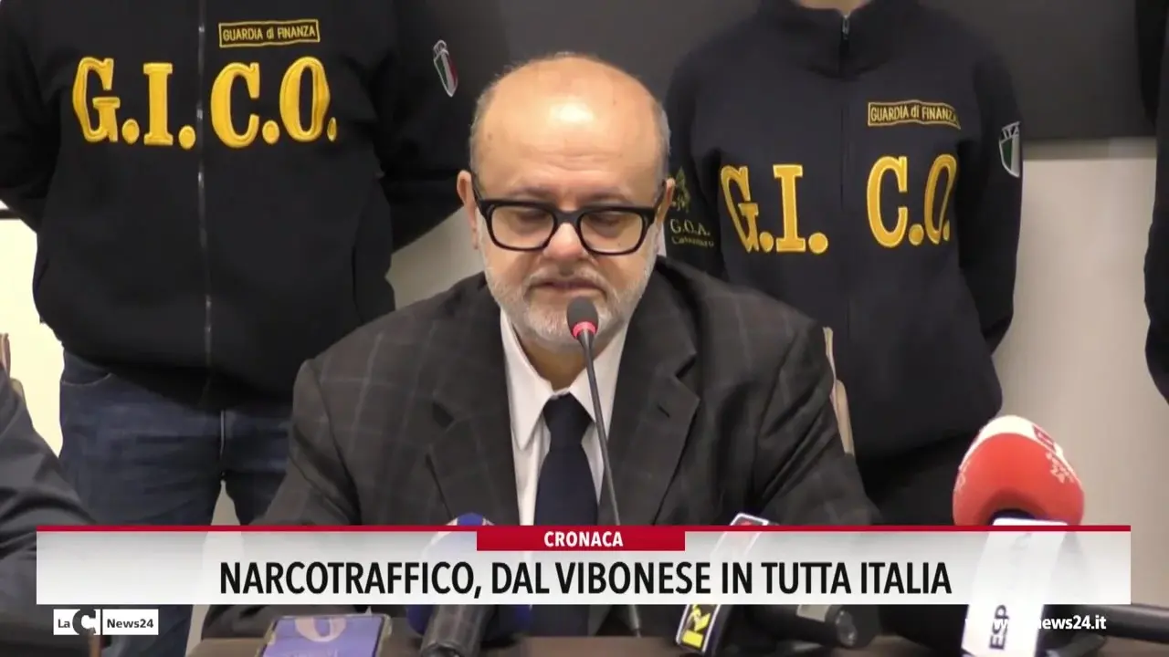 Narcotraffico dal vibonese in tutta I'ltalia