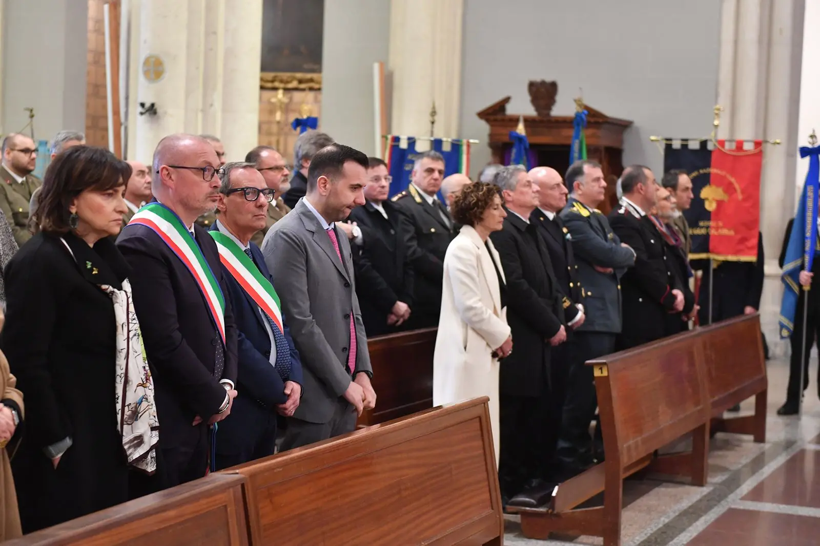 Il sindaco metropolitano facente funzioni Carmelo Versace ha partecipato al Precetto Pasquale interforze\n