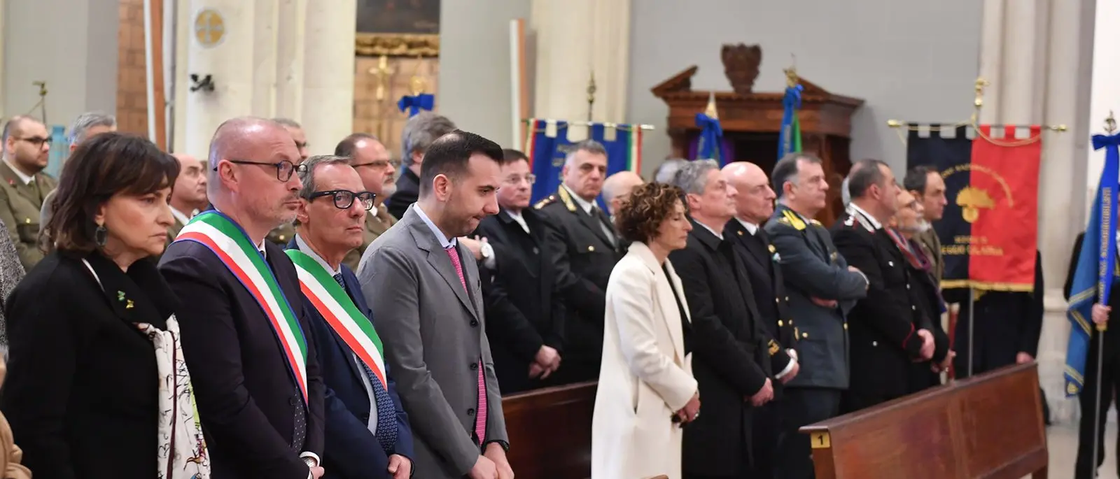 Il sindaco metropolitano facente funzioni Carmelo Versace ha partecipato al Precetto Pasquale interforze\n