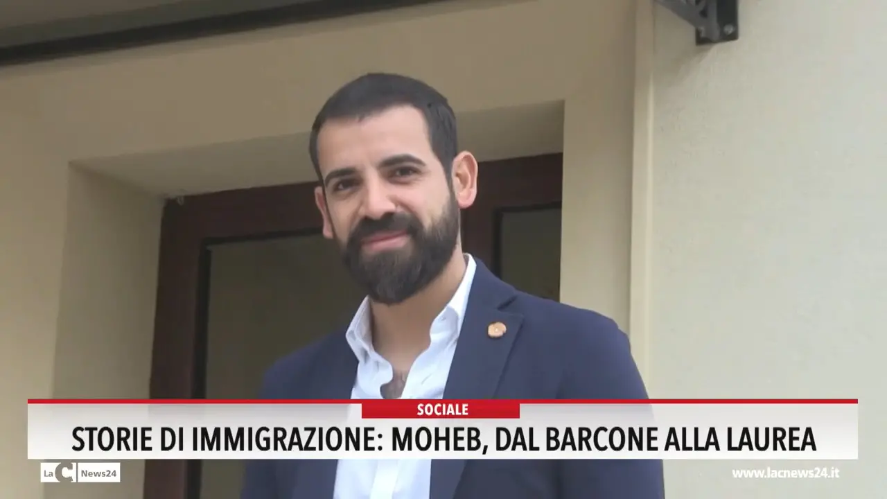 Storie di immigrazione: Moheb dal barcone alla laurea