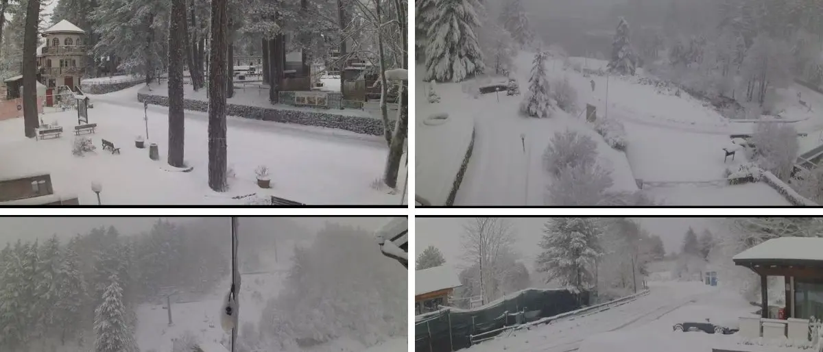 Il ciclone Deborah riporta l’inverno in Calabria: neve abbondante su Sila e Pollino\n