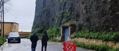 Frana sulla SP88 a Caulonia, sopralluogo della Città metropolitana di Reggio dopo sollecito del sindaco Cagliuso\n