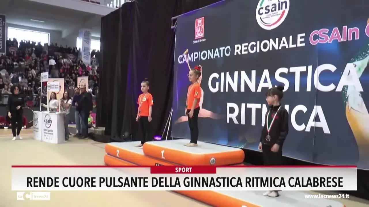 Rende cuore pulsante della ginnastica ritmica calabrese