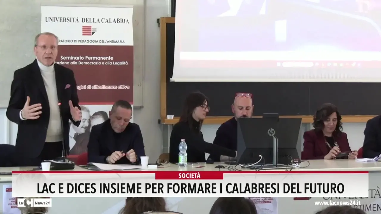 LaC e Dices insieme per formare i calabresi del futuro