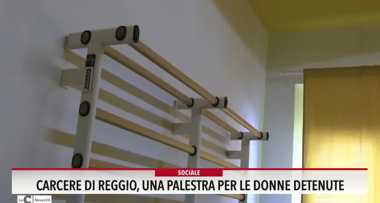 Carcere di Reggio, una palestra per le donne detenute