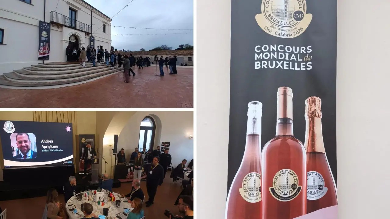Cirò per tre giorni capitale del vino rosato: 55 giudici internazionali per il Concours mondial de Bruxelles\n