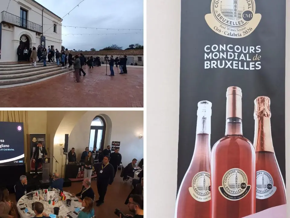 Cirò per tre giorni capitale del vino rosato: 55 giudici internazionali per il Concours mondial de Bruxelles