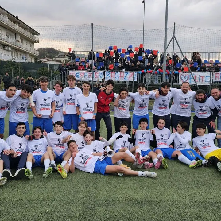 Campionato regionale U17, la Soccer Montalto è campione: Pignataro «Oltre ogni aspettativa»