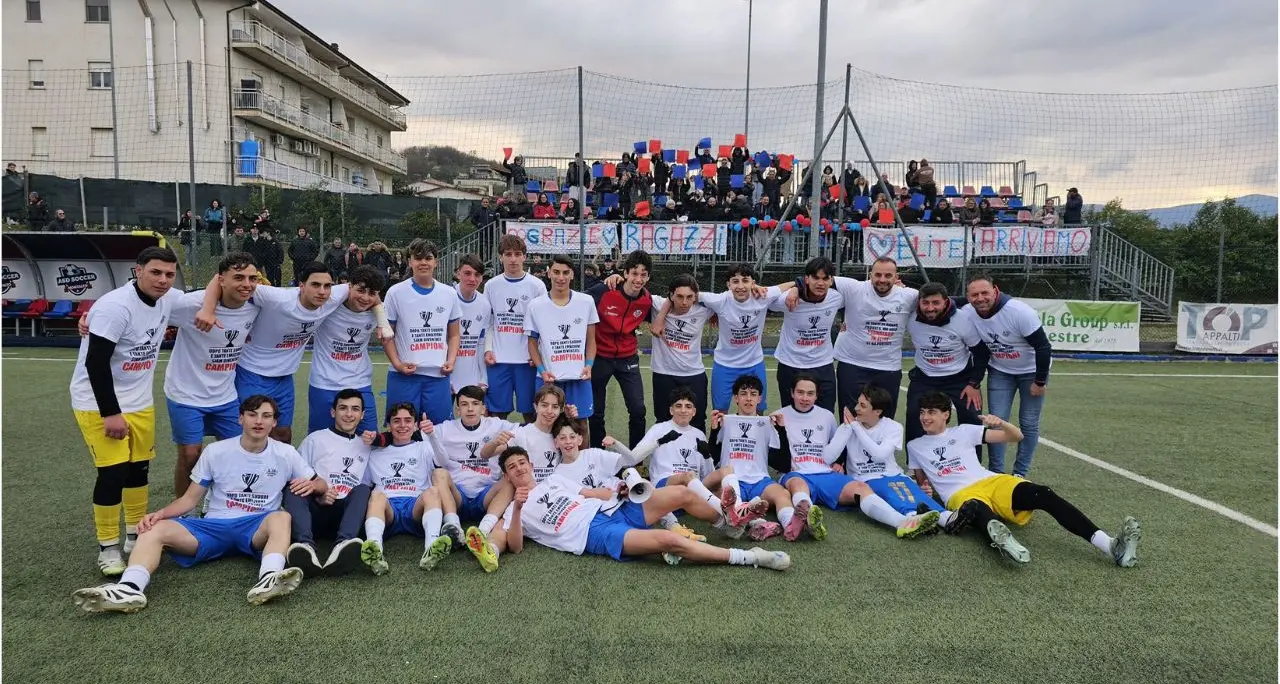 Campionato regionale U17, la Soccer Montalto è campione: Pignataro «Oltre ogni aspettativa»