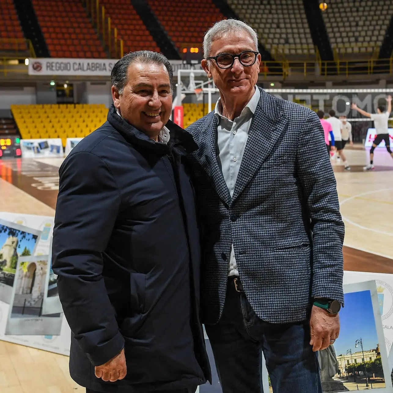 Billy Gurnari emozionato dopo la visita di Fefè De Giorgi, sta ritornando la Golden Age del Volley reggino\n